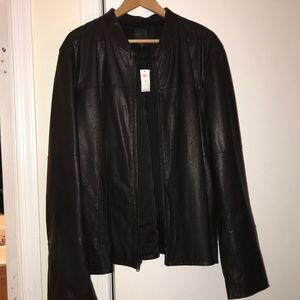 Leather jacket